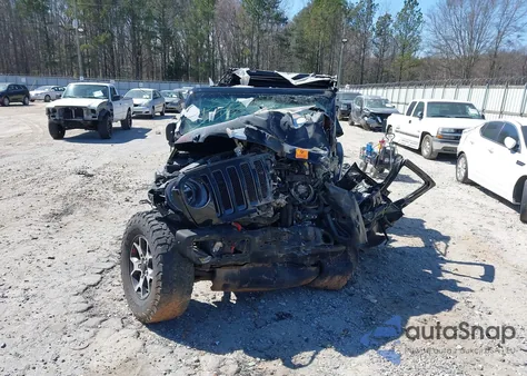 2020 Jeep Wrangler Unlimited Rubicon 4X4 from USA, damaged, VIN 1C4HJXFG2LW147242